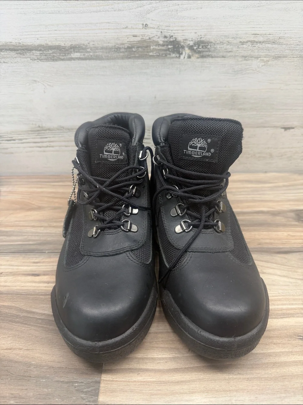 TIMBERLAND MEN'S FIELD BOOT MID BOOT BLACK Size 9m